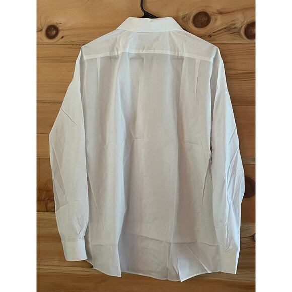 Ben Sherman mens the original white button down shirt. stretch. Size 17. - Picture 4 of 6